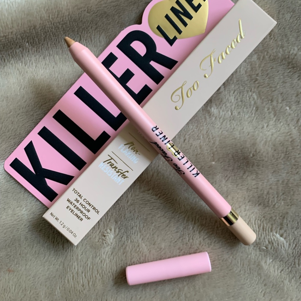Too Faced Killer Nude Eyeliner Pencil in Cashmere BNIB